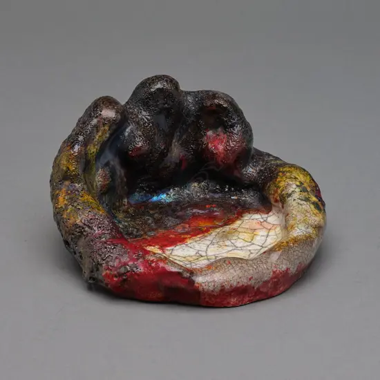 A 'Chang Ware' earthenware bowl by Charles Noke and Harry Nixon for Doulton & Co.,